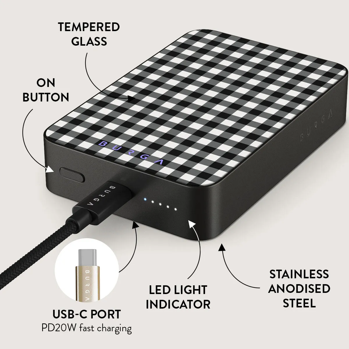 Tea Time - Magnetic Power Bank