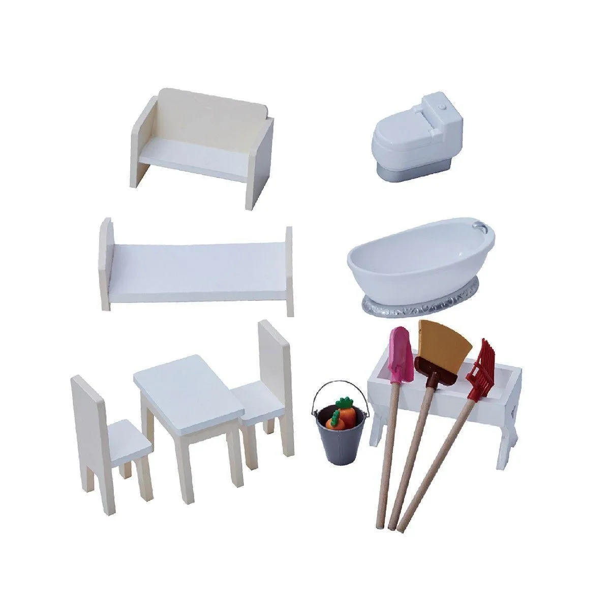 Teamson TD-12901A Dreamland Farm House Dolls House