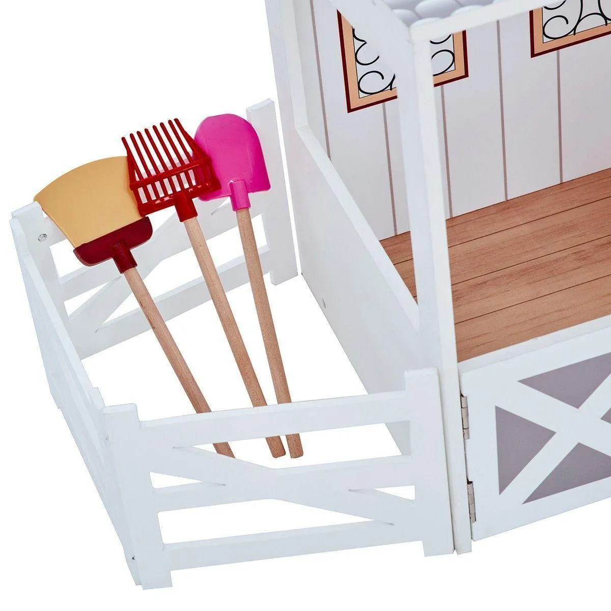Teamson TD-12901A Dreamland Farm House Dolls House