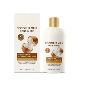Tesony Coconut Milk Conditioner Hydrates, Softens And improves Dry And Frizzy Hair Conditioner