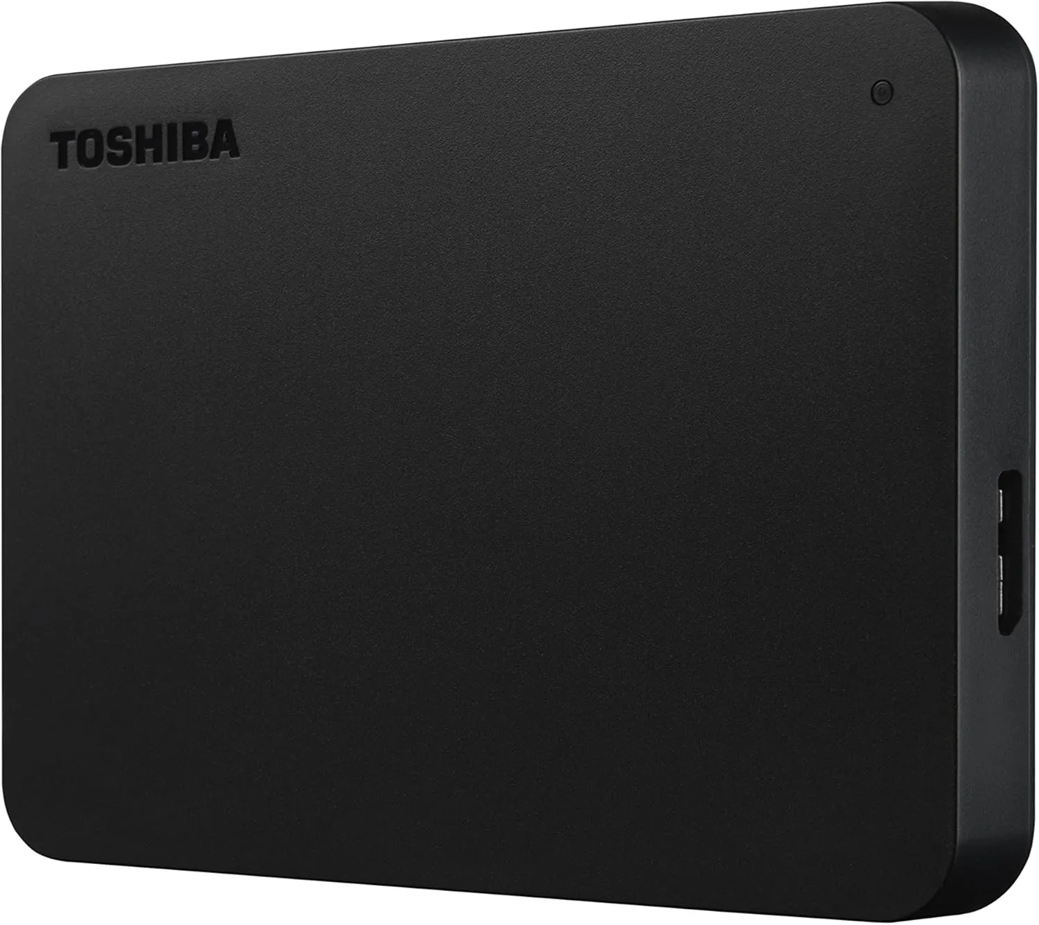 Toshiba Canvio Basics 2TB Portable External Hard Drive USB 3.0, Black - HDTB420XK3AA