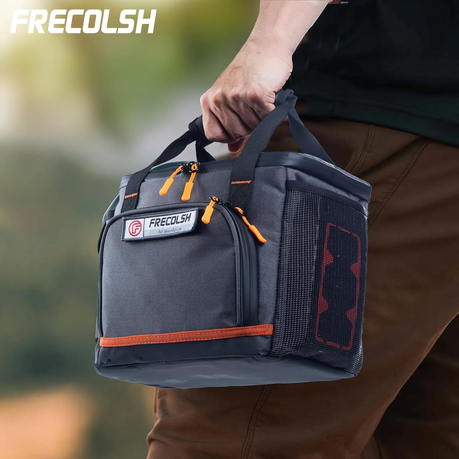 Travel Carrying Case Compatible with Jackery Explorer 300/240/160, Portable Power Station Storage Case with Water- proof Bottom and Front Pockets for Jackery Accessories Solar Generator