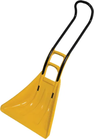 True Temper 1625300 SnoBoss Poly Snow Shovel/Pusher/Scraper with Ergonomic Aluminum Handle, 56-Inch