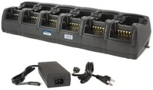 Twelve Bay Rapid Vehicle Charger for Kenwood KNB-L2 Rechargeable Two Way Radio - Dual Pod Design