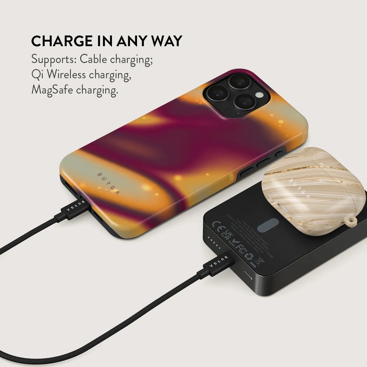 Twin Flame - Magnetic Power Bank