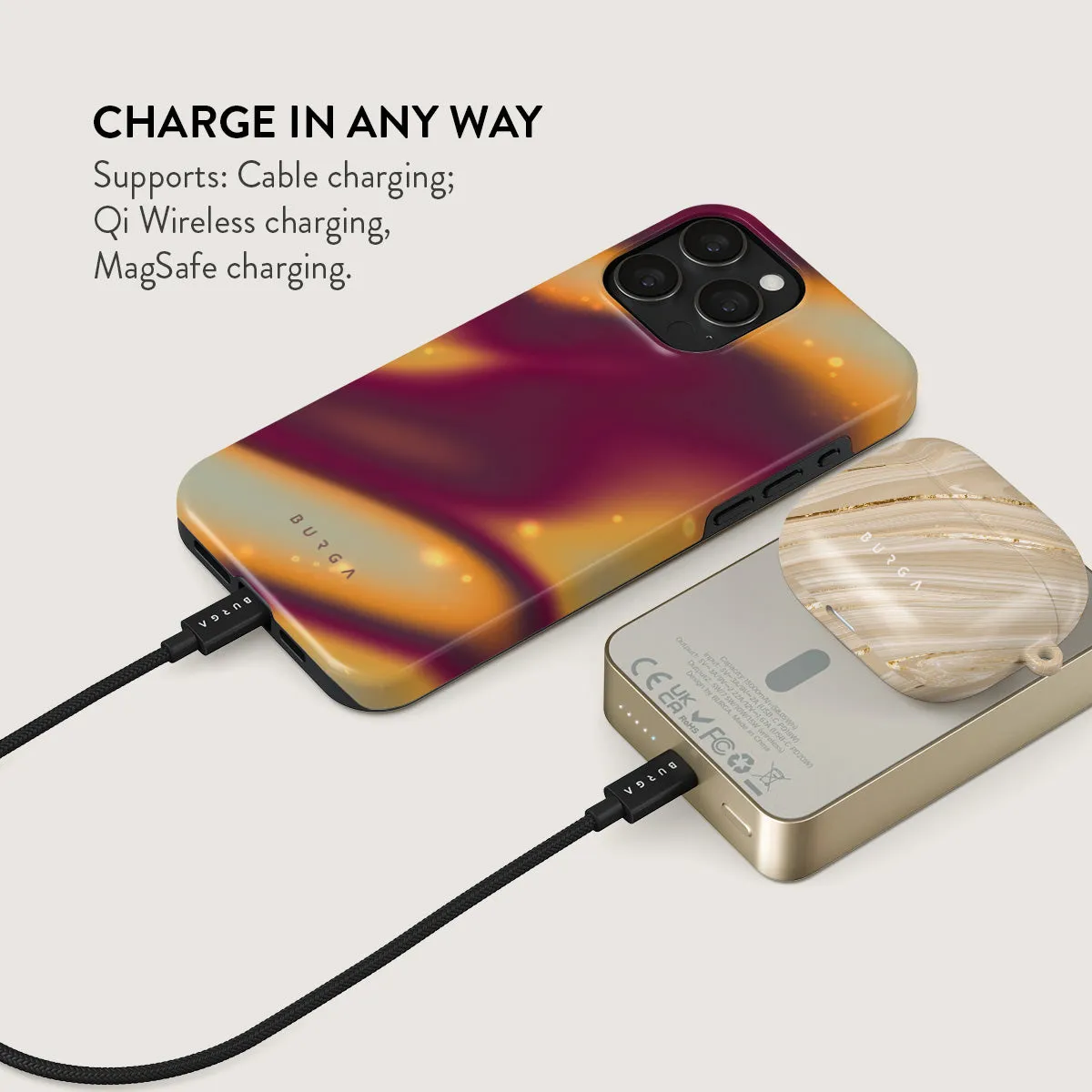 Twin Flame - Magnetic Power Bank