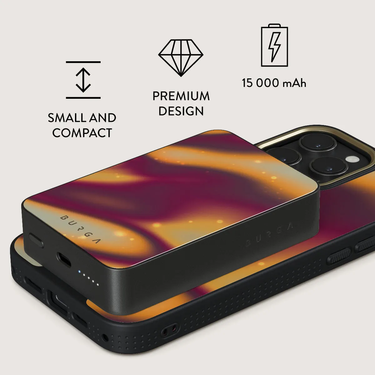 Twin Flame - Magnetic Power Bank