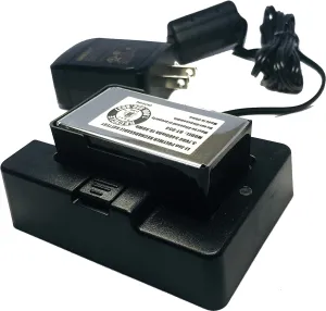 Uniden (EBC100) Accessory External Battery Charger kit for SDS100 Digital Handheld Scanner, Kit Includes one Extended Battery Pack,Black