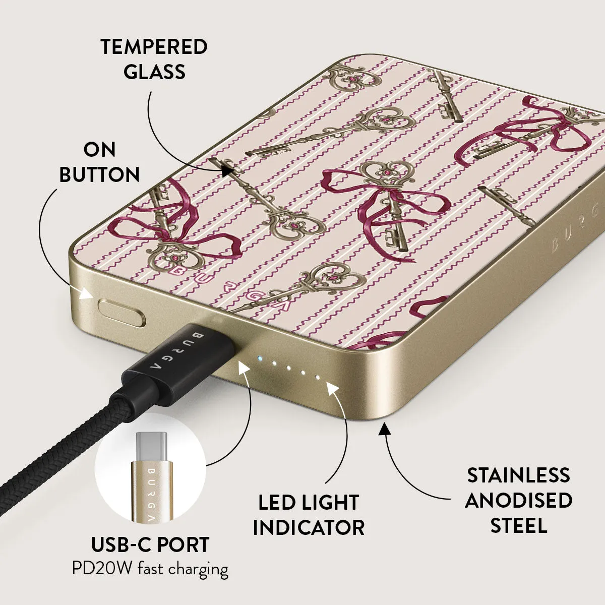 Unlocked - Magnetic Power Bank