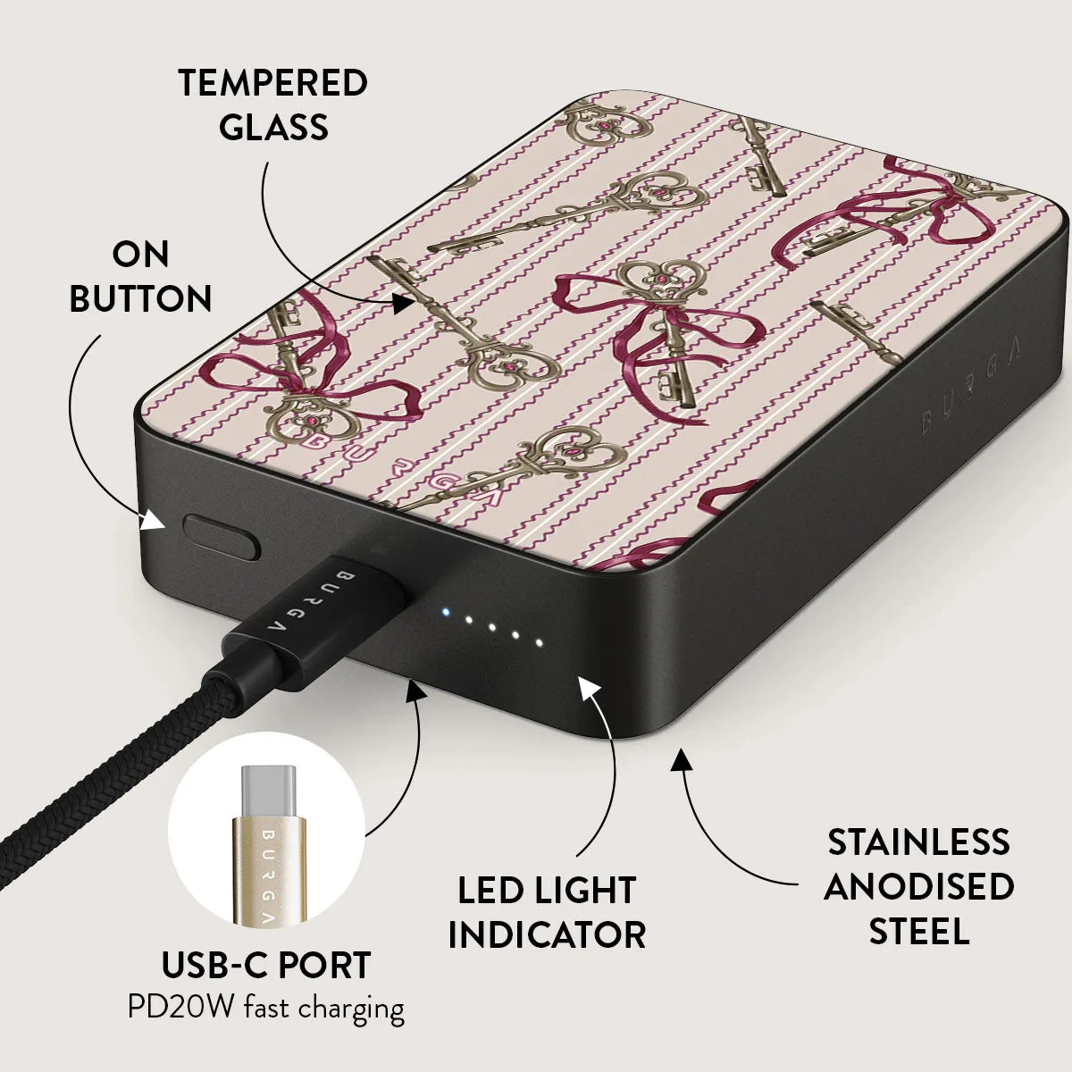 Unlocked - Magnetic Power Bank
