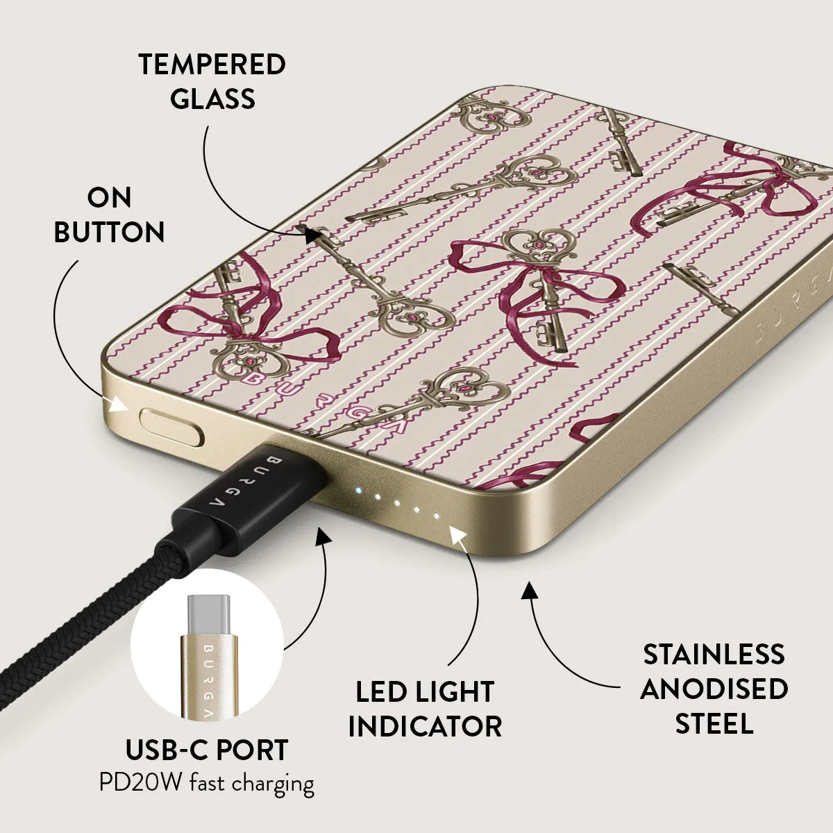 Unlocked - Magnetic Power Bank