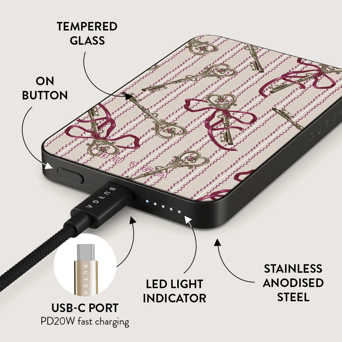 Unlocked - Magnetic Power Bank