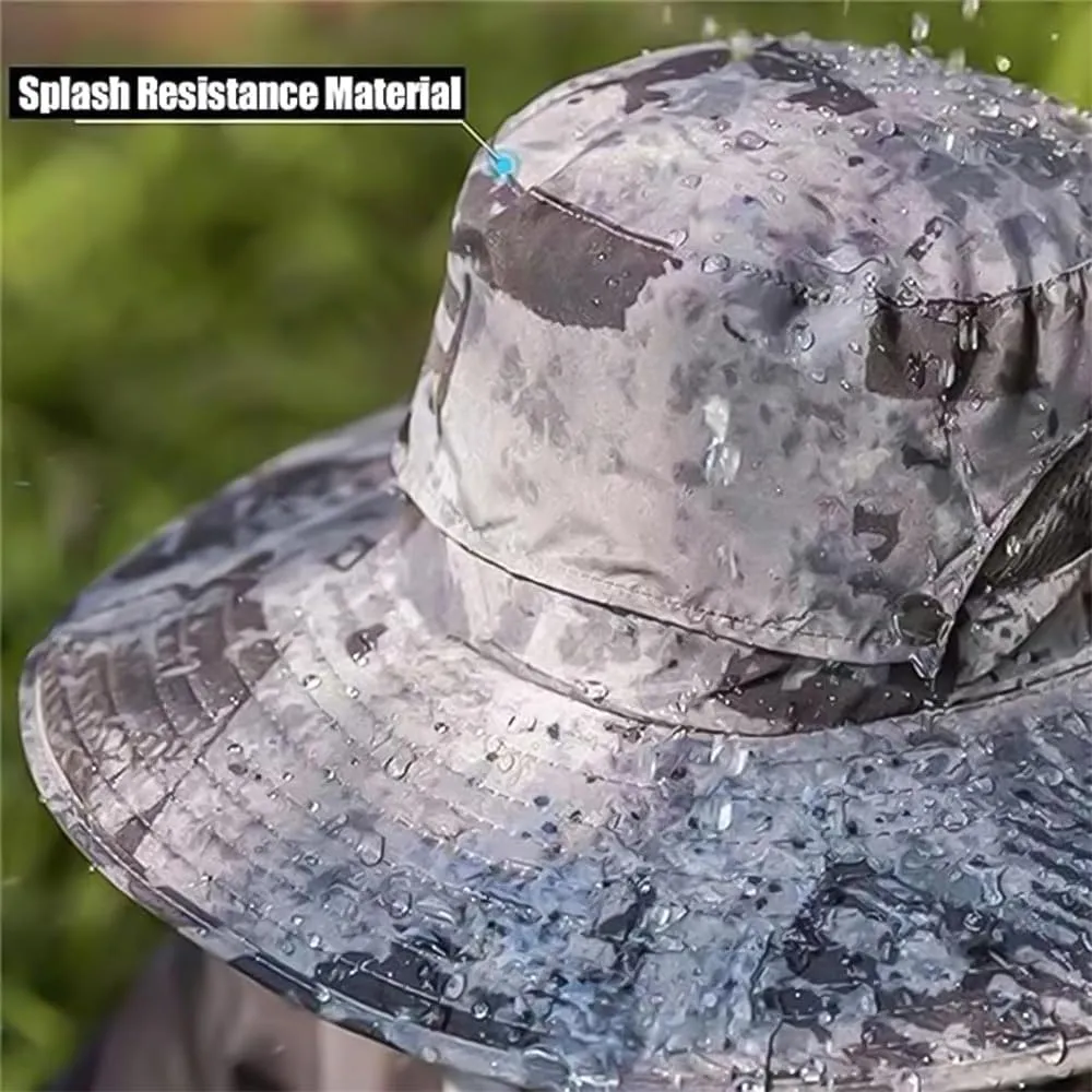 UPF 50  Sun Hat with Detachable Solar Powered Fans, Ultralight & Breathable Design, Ideal for Fishing, Hiking