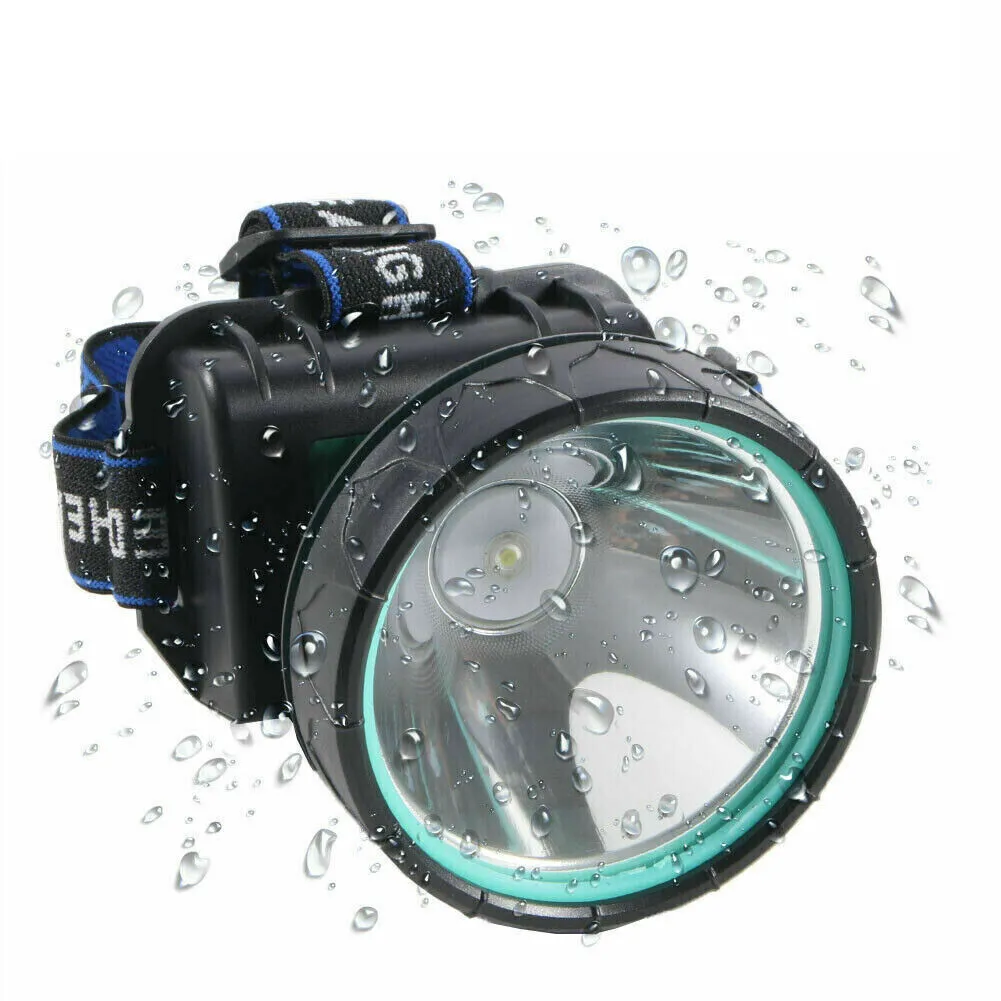 US 1-2 Pc LED Rechargeable Headlamp Super Bright Waterproof Outdoor Camp Hunting
