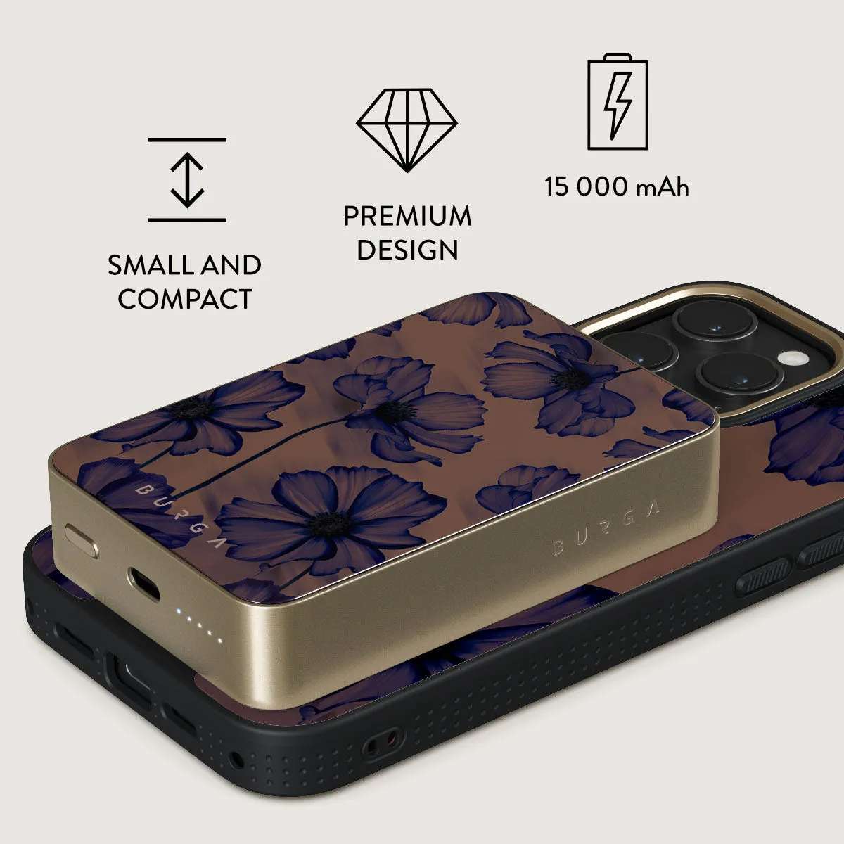 Velvet Night - Magnetic Power Bank