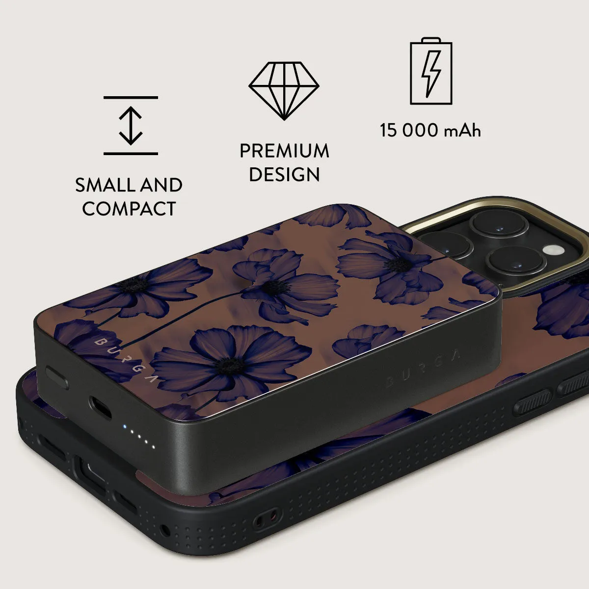 Velvet Night - Magnetic Power Bank