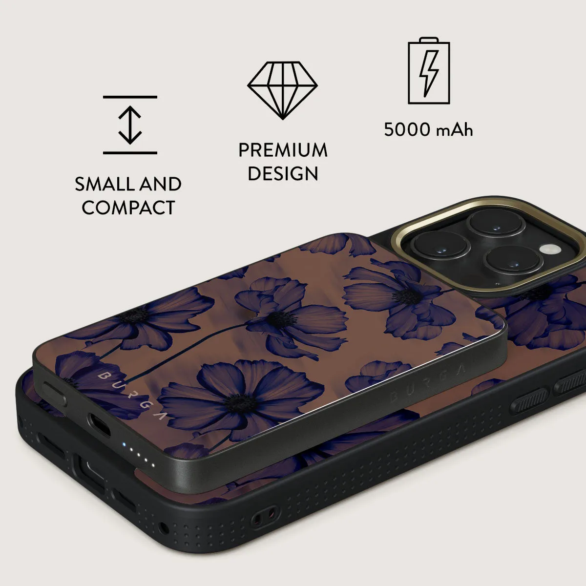 Velvet Night - Magnetic Power Bank