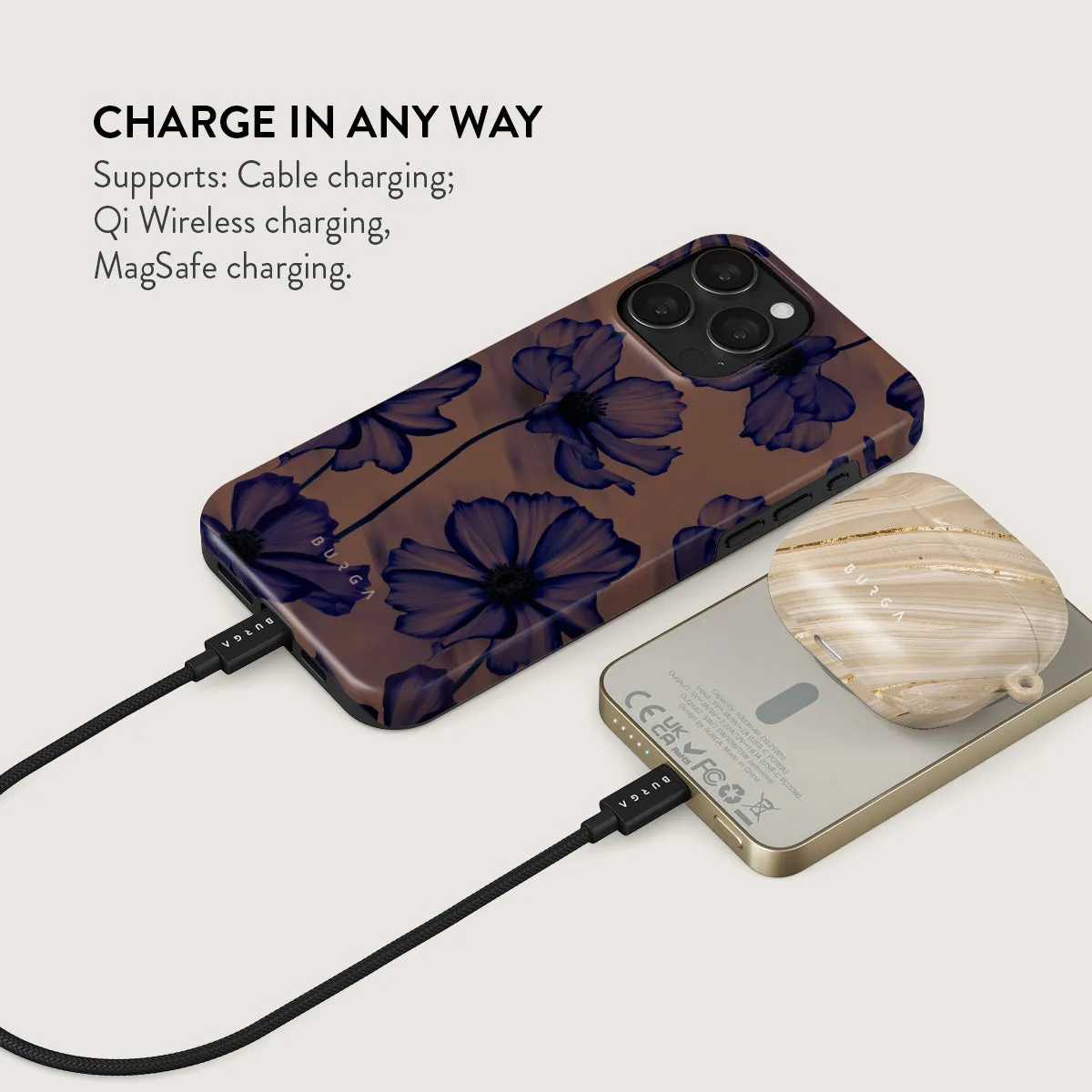 Velvet Night - Magnetic Power Bank