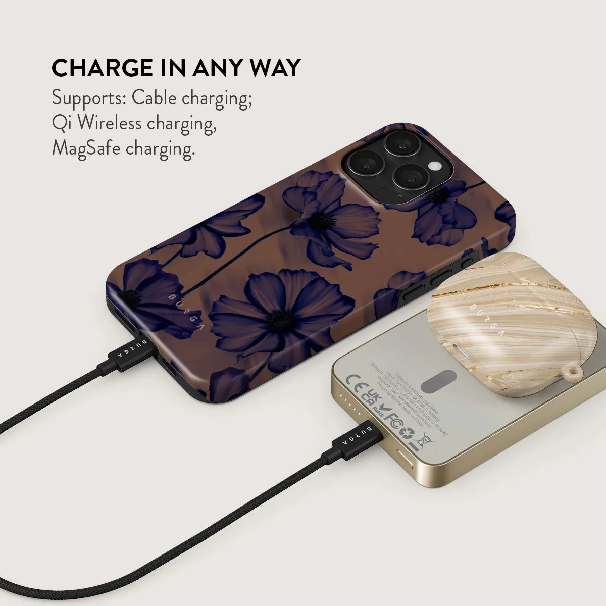 Velvet Night - Magnetic Power Bank