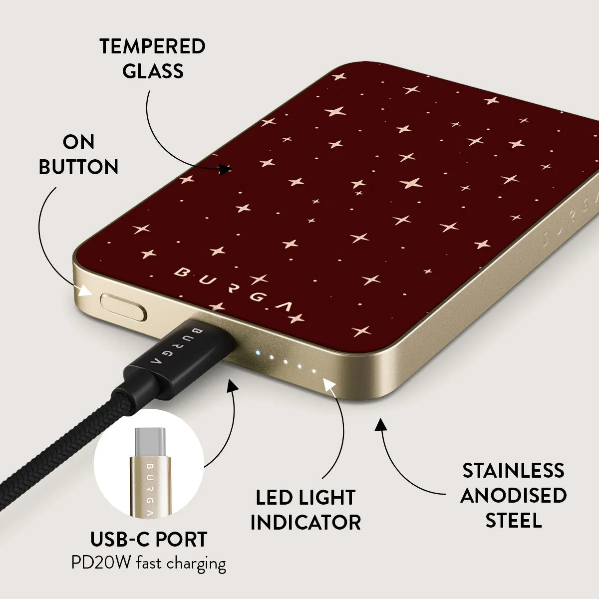 Very Merry - Magnetic Power Bank