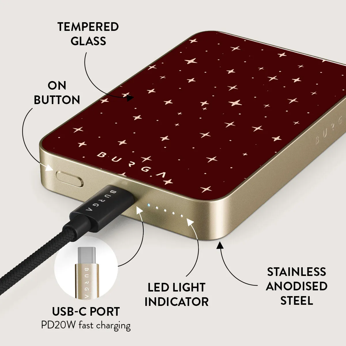 Very Merry - Magnetic Power Bank