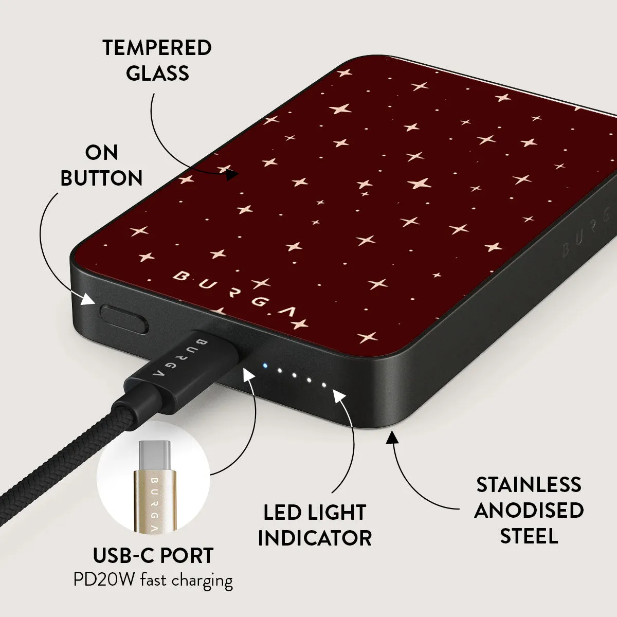 Very Merry - Magnetic Power Bank