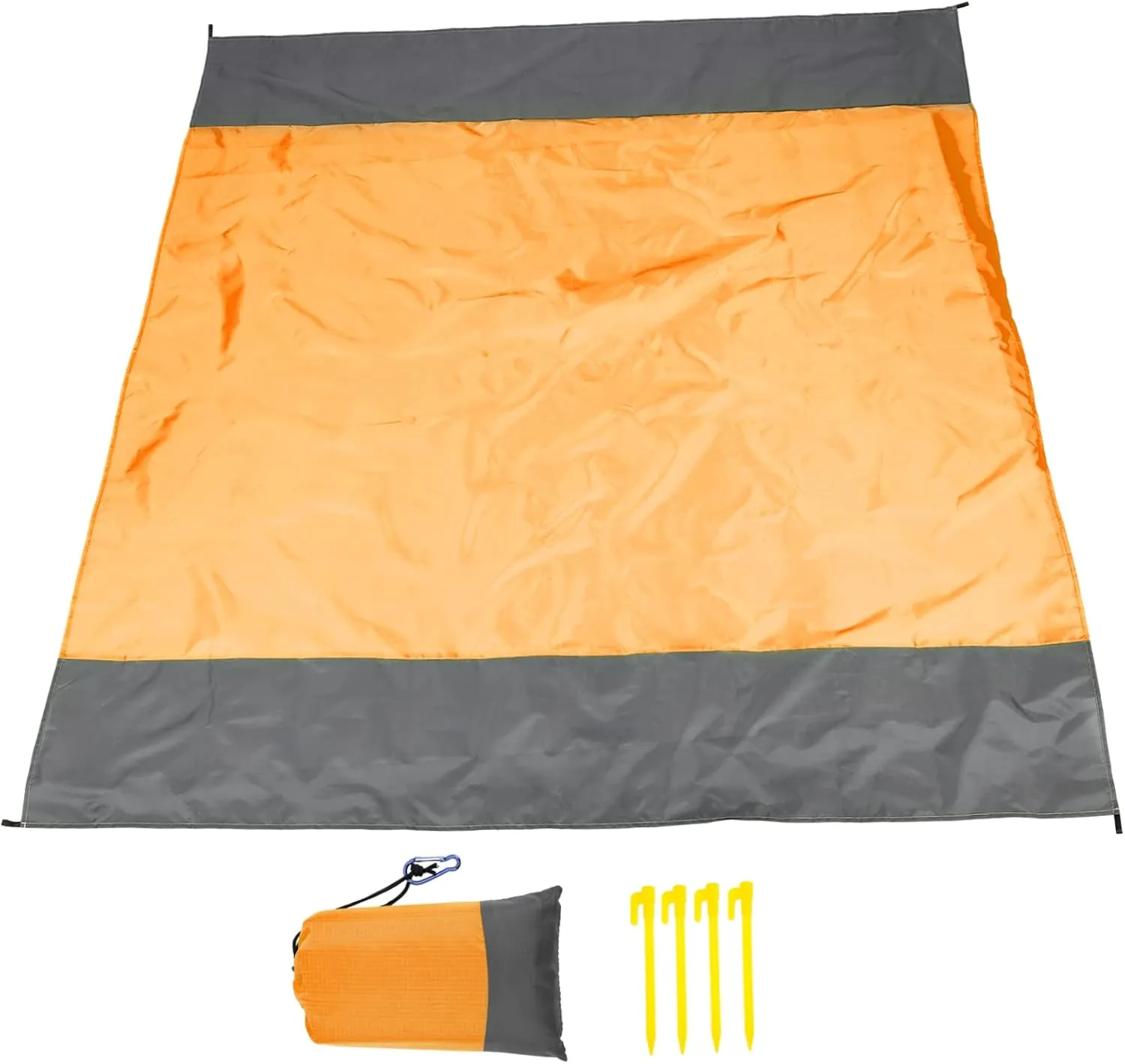 VICASKY 1 Set Outdoor Picnic Blanket Large Foldable Mat for Beach Camping Portable Picnic Mat for Family Adventures Strap for Outdoor Activities