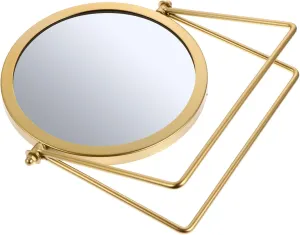 VICASKY Makeup Mirror Portable Rotating Desktop Mirror Material Safe for Use Bedroom Vanity Mirror Bathroom Supplies