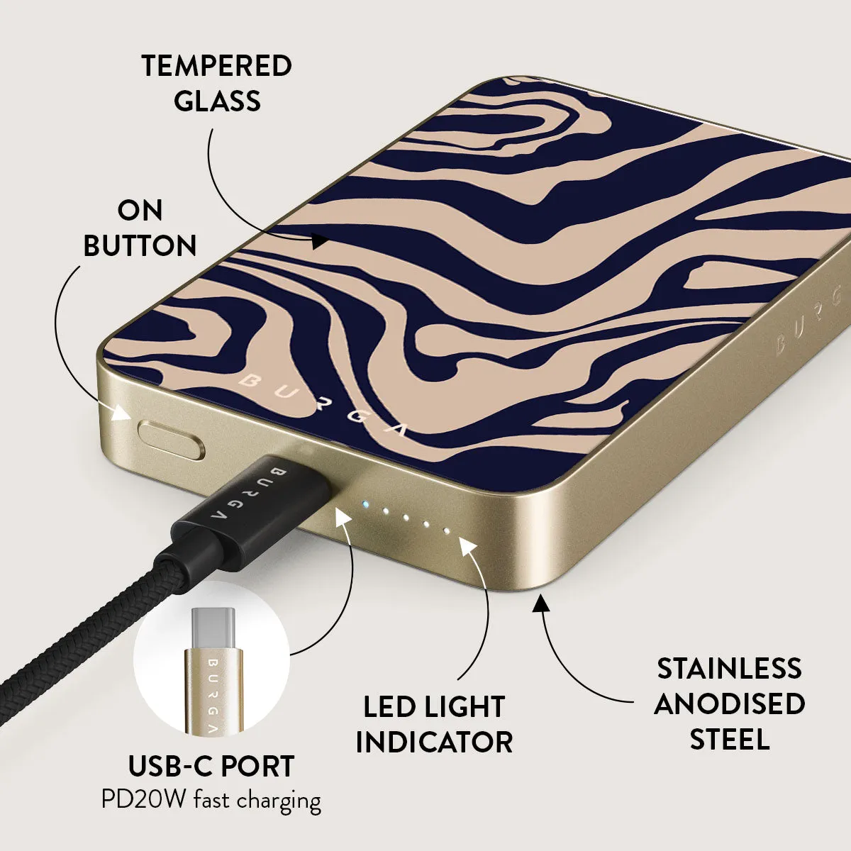 Vigilant - Magnetic Power Bank