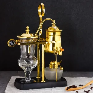 vintage coffee Maker coffee bar decor  Royal Belgium Coffee Machine Siphonic Distillation Coffee Pot Make Coffee Suit Drip Type