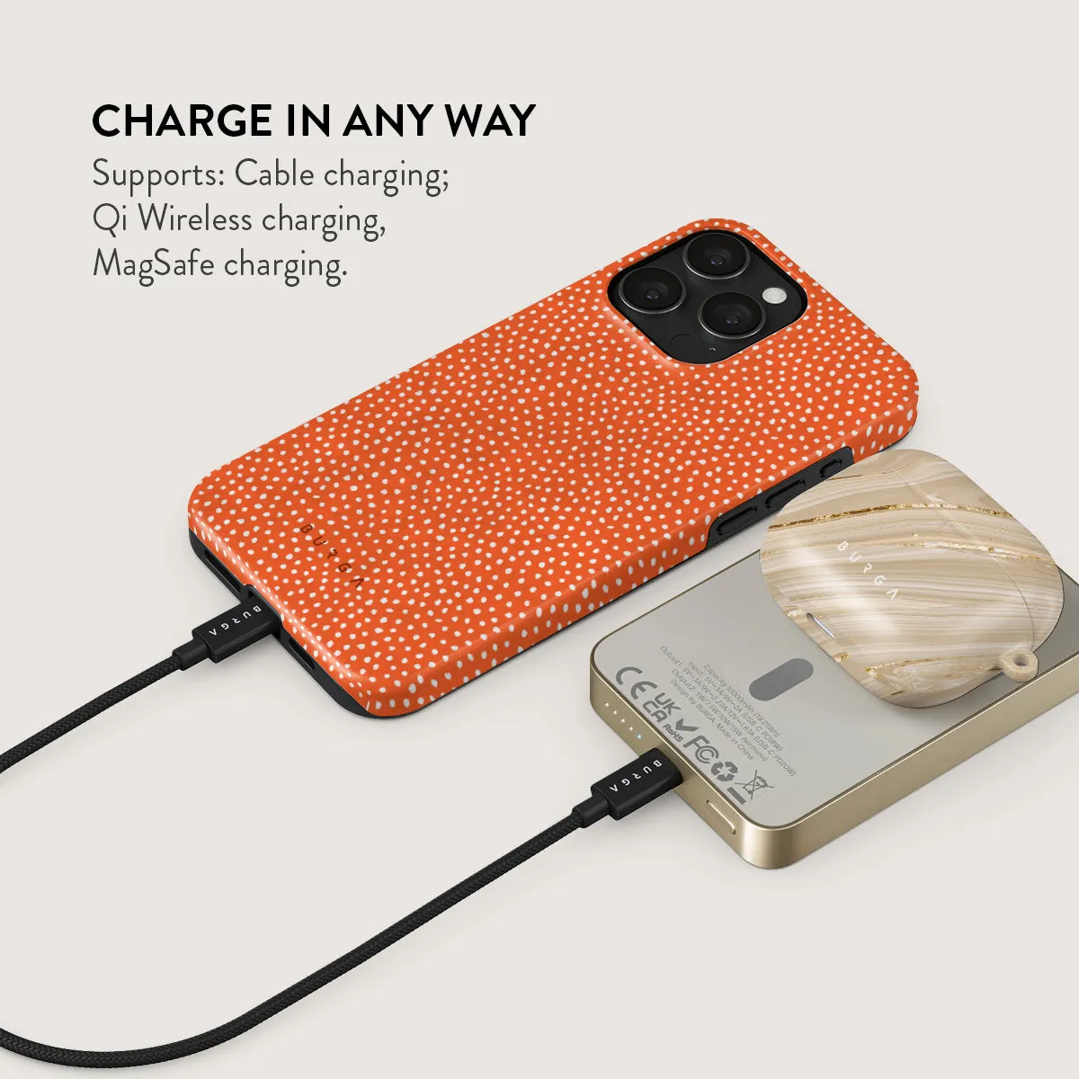 Vintage Edition - Spots Magnetic Power Bank