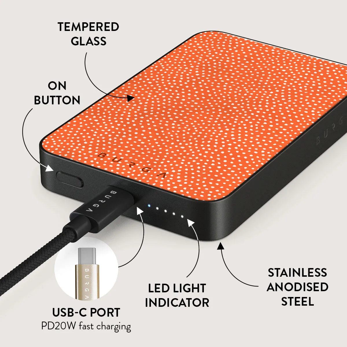 Vintage Edition - Spots Magnetic Power Bank
