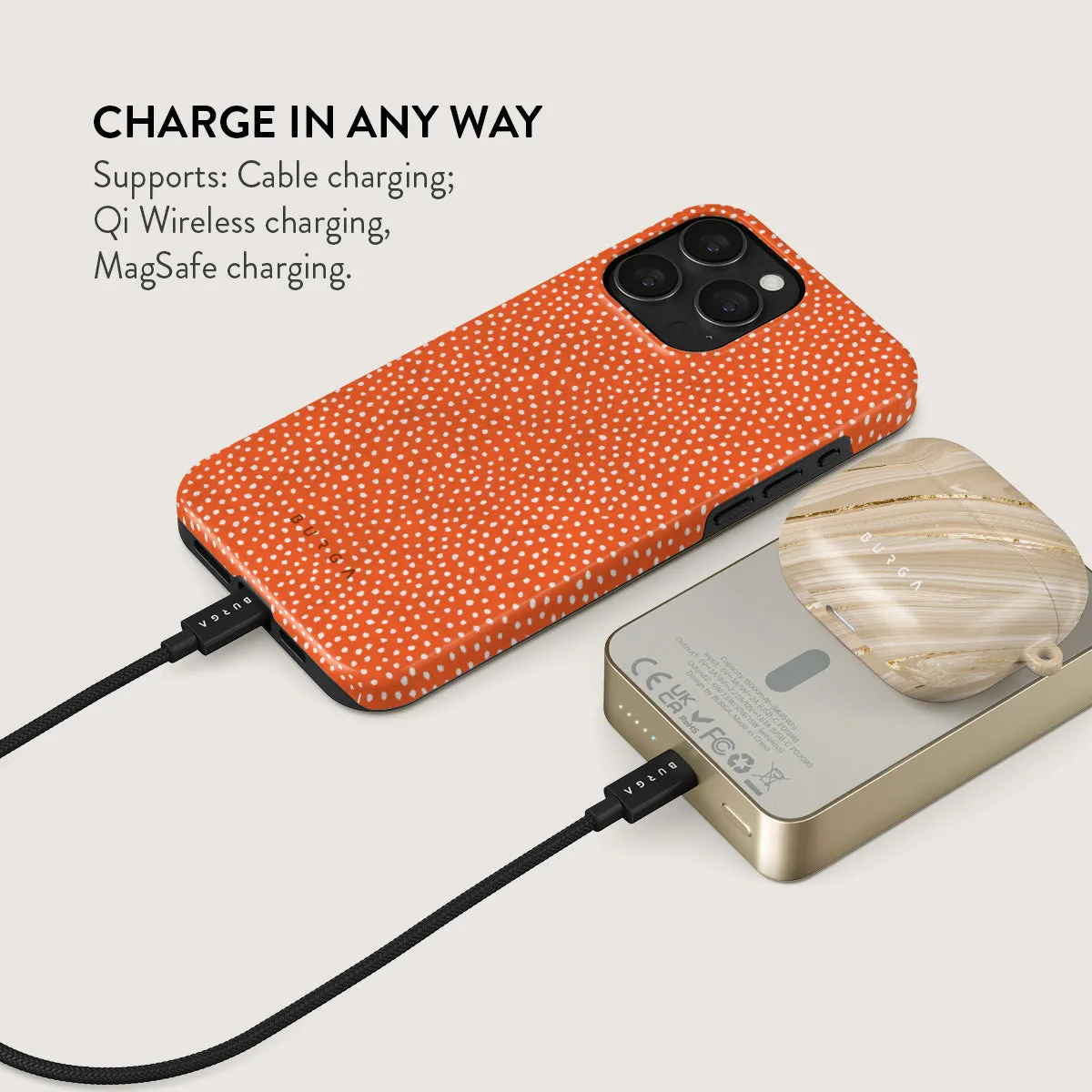 Vintage Edition - Spots Magnetic Power Bank