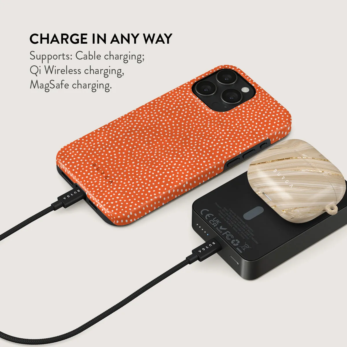 Vintage Edition - Spots Magnetic Power Bank