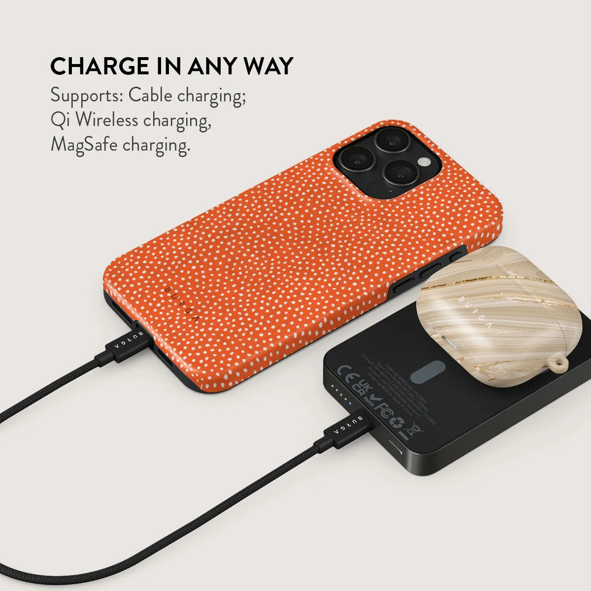 Vintage Edition - Spots Magnetic Power Bank