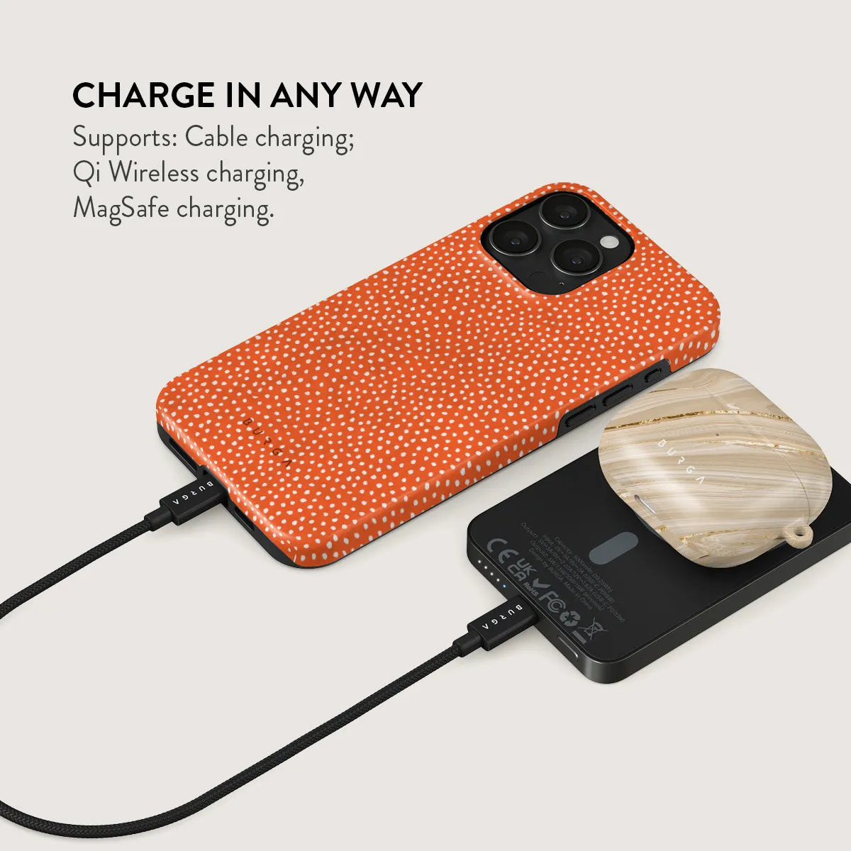 Vintage Edition - Spots Magnetic Power Bank