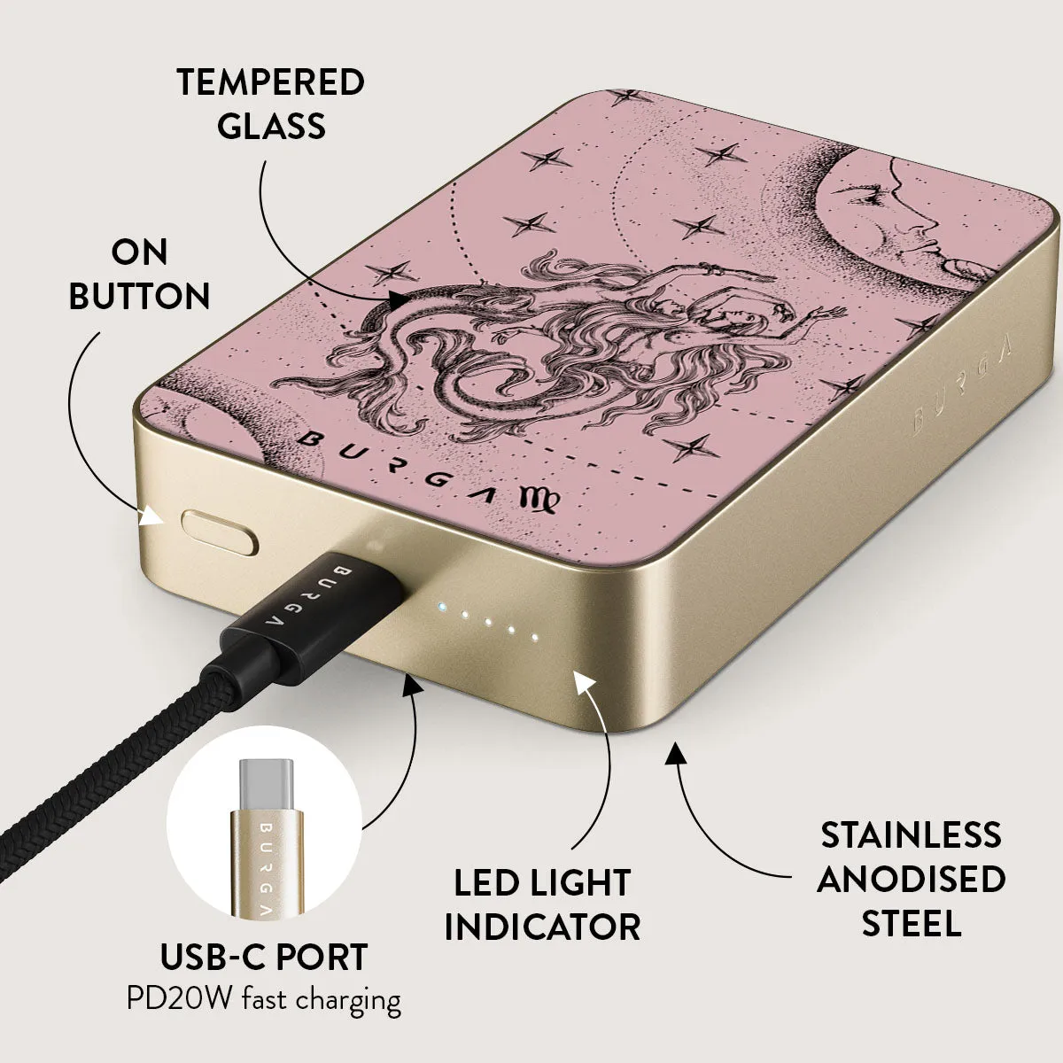 Virgo - Magnetic Power Bank