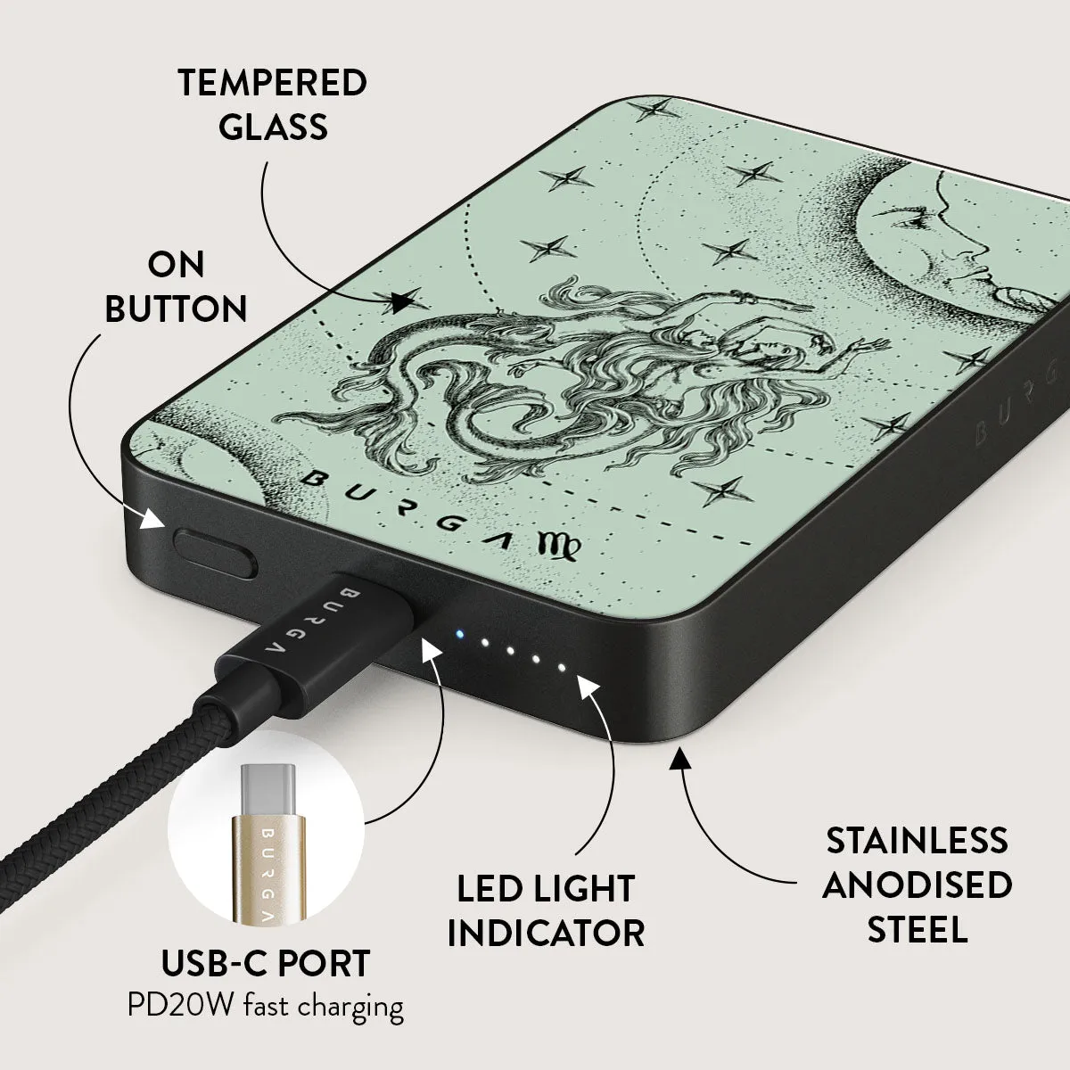 Virgo - Magnetic Power Bank