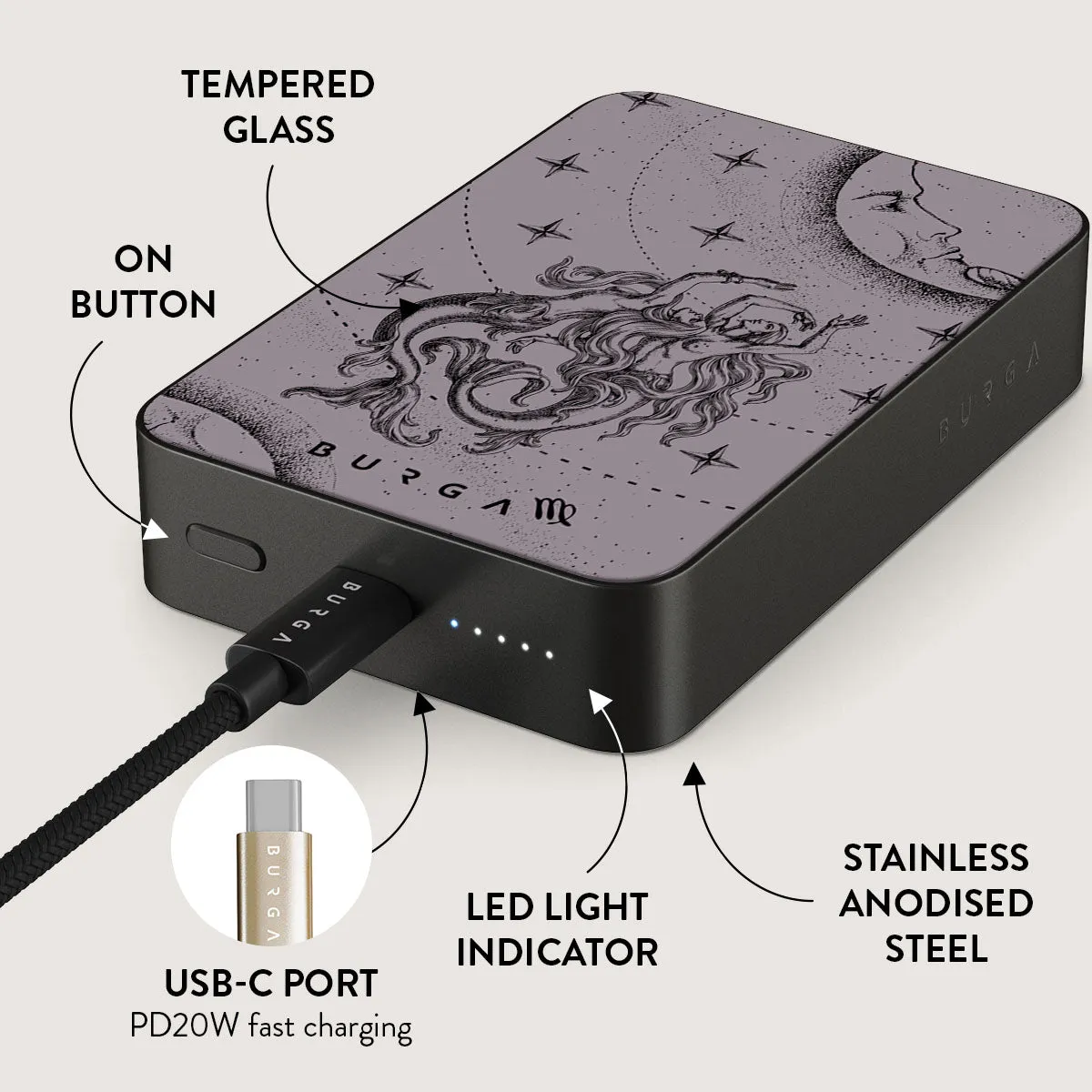 Virgo - Magnetic Power Bank
