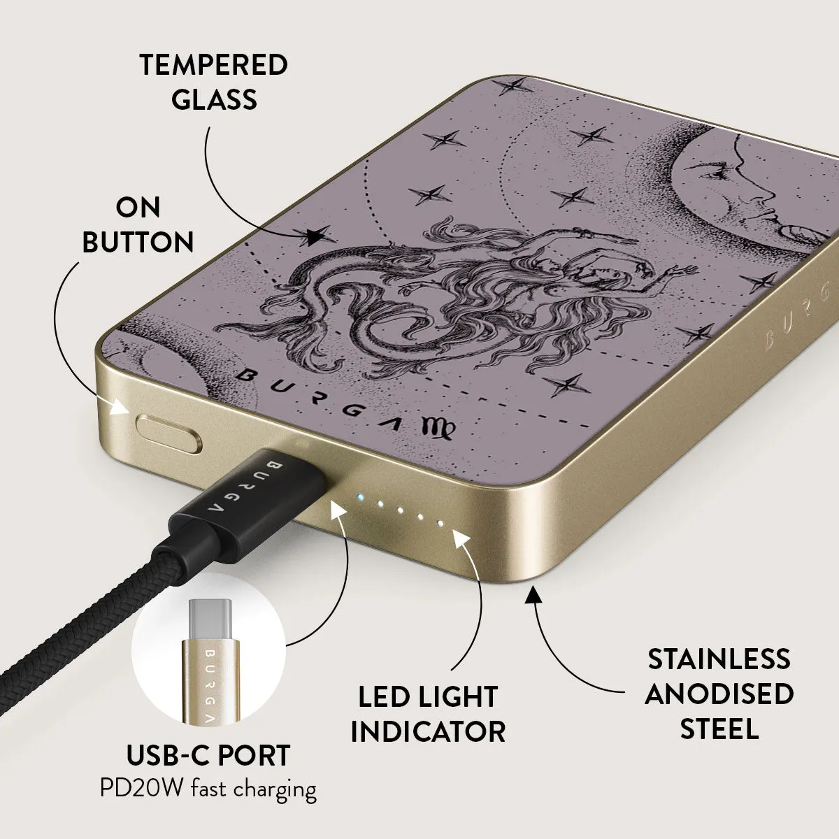 Virgo - Magnetic Power Bank