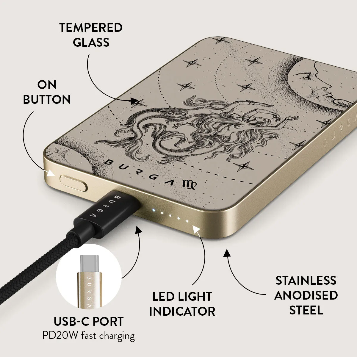 Virgo - Magnetic Power Bank