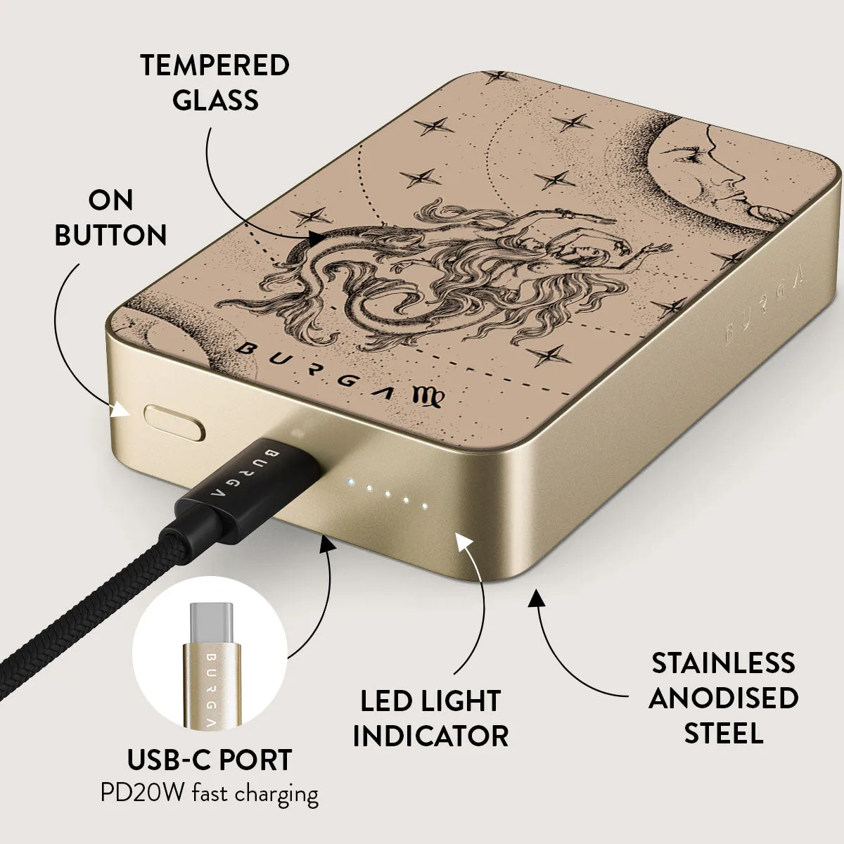 Virgo - Magnetic Power Bank