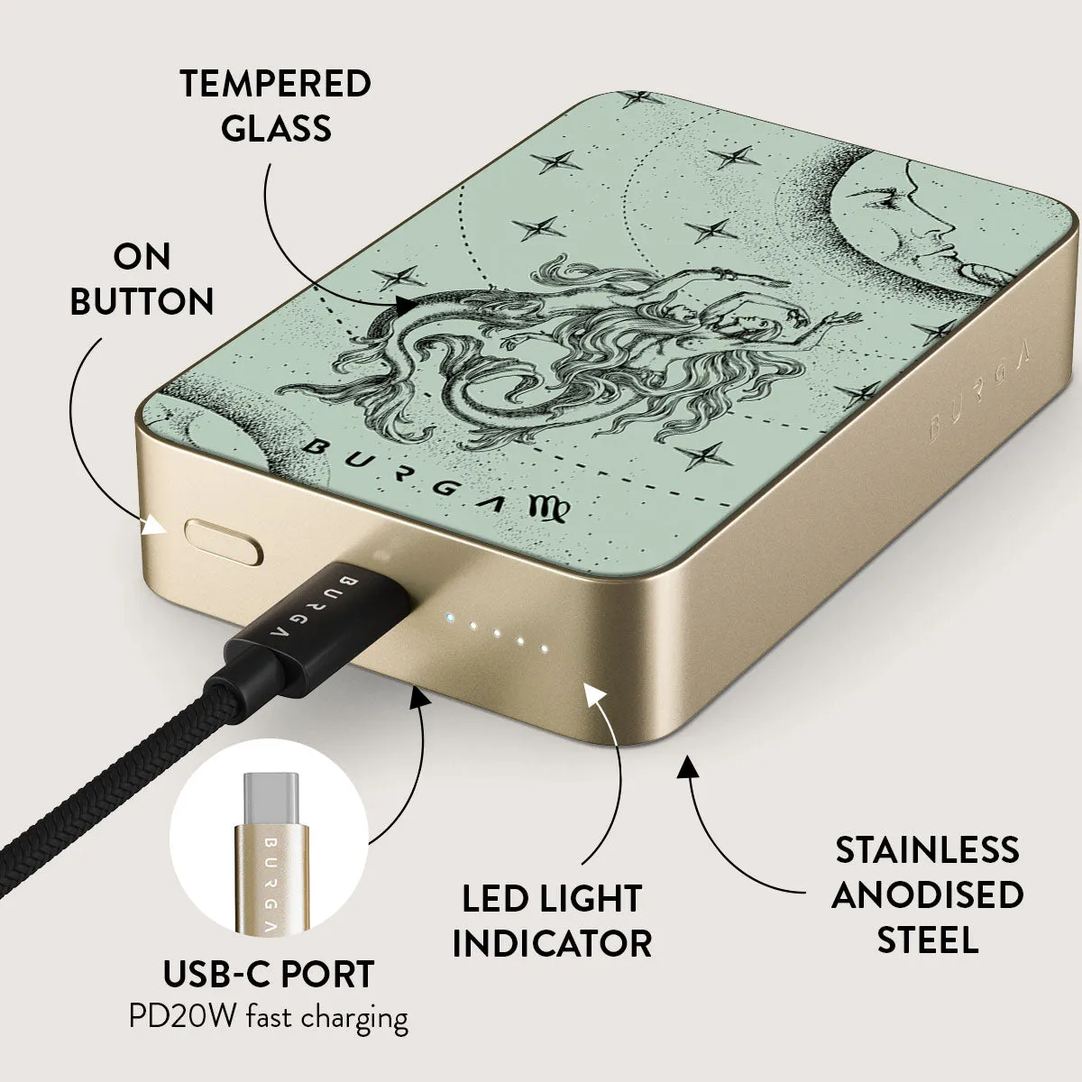 Virgo - Magnetic Power Bank