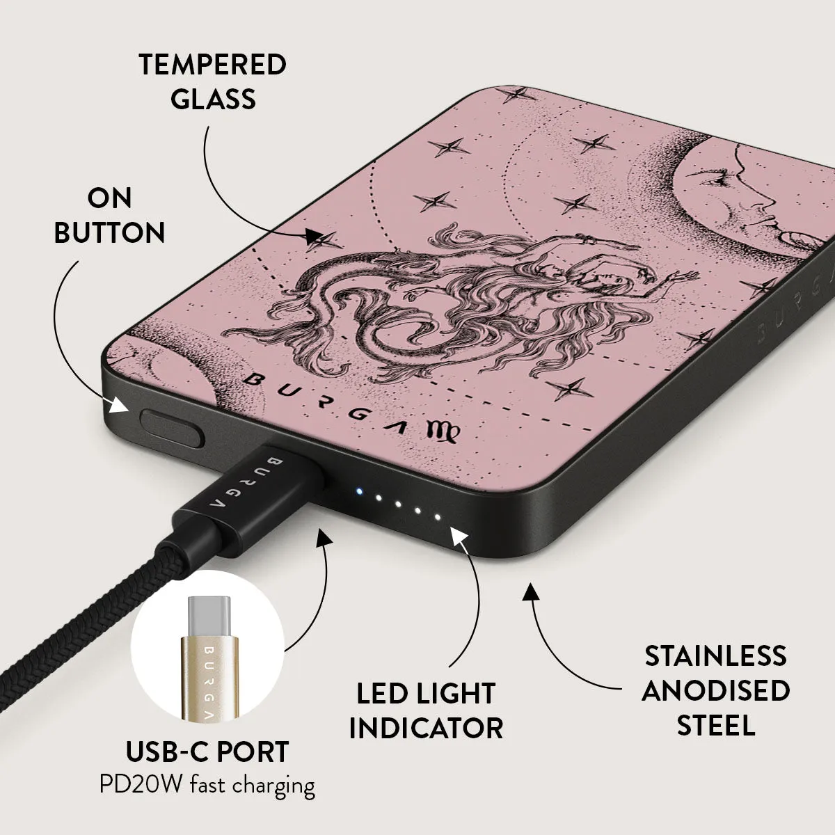 Virgo - Magnetic Power Bank