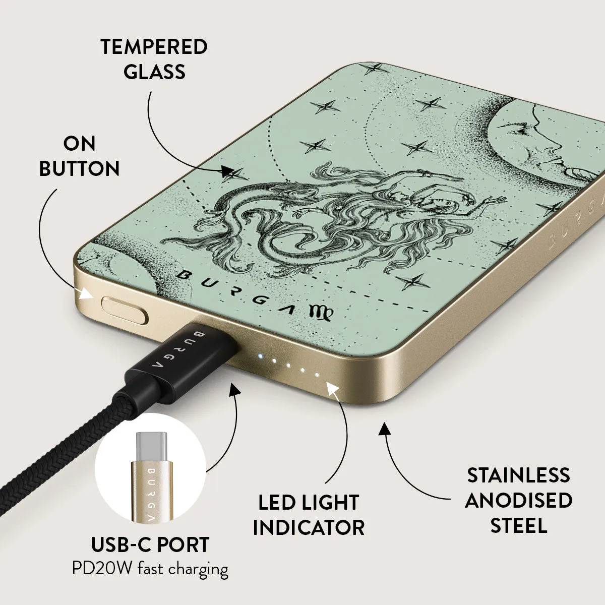 Virgo - Magnetic Power Bank