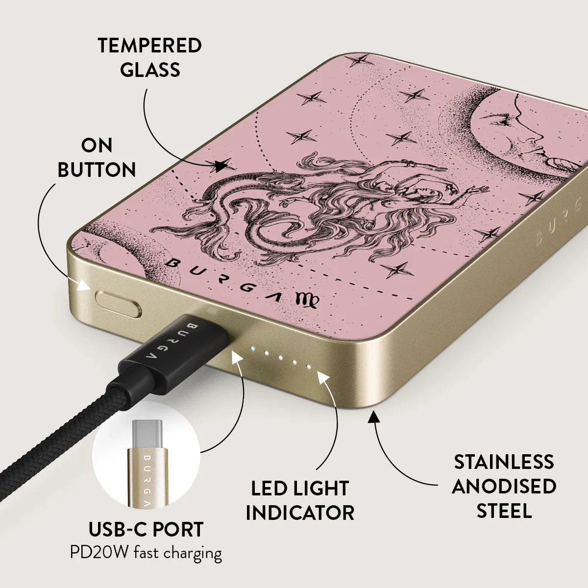 Virgo - Magnetic Power Bank