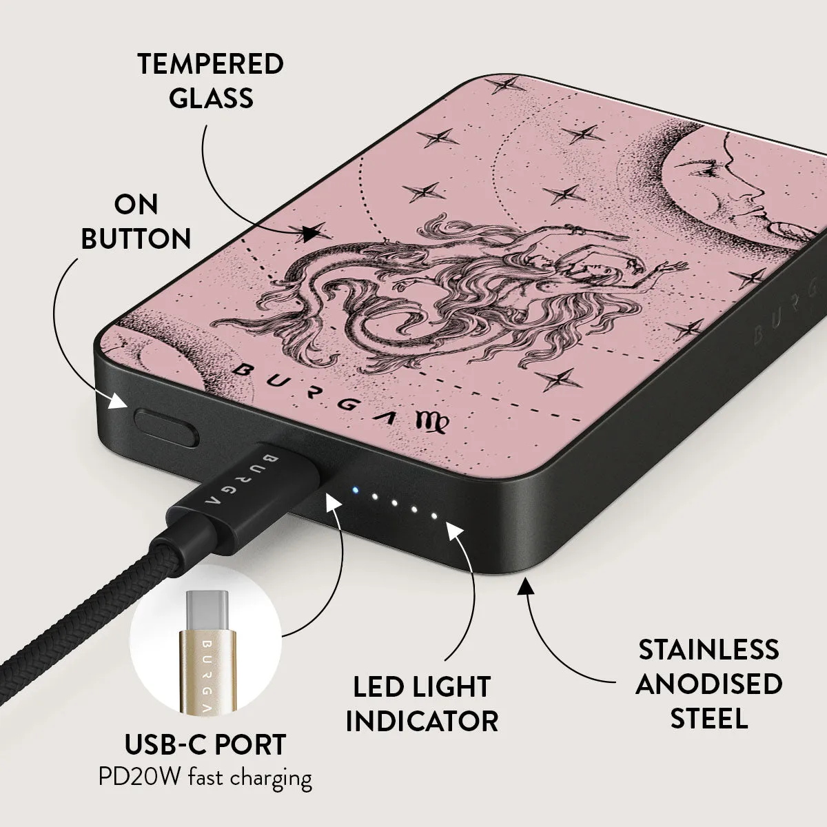 Virgo - Magnetic Power Bank