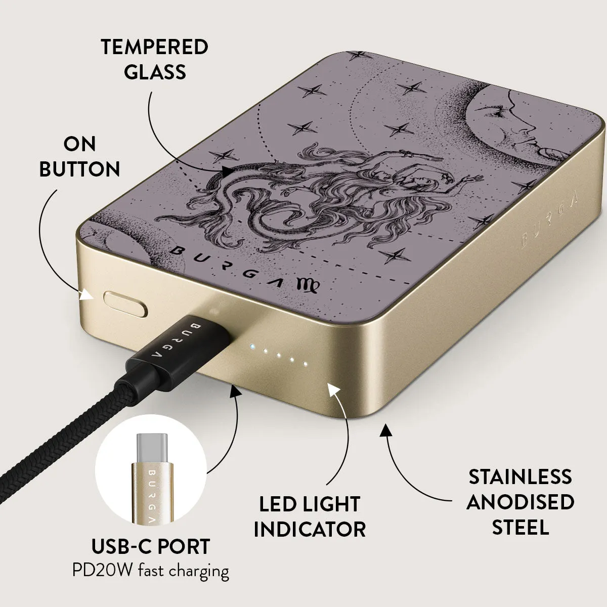 Virgo - Magnetic Power Bank