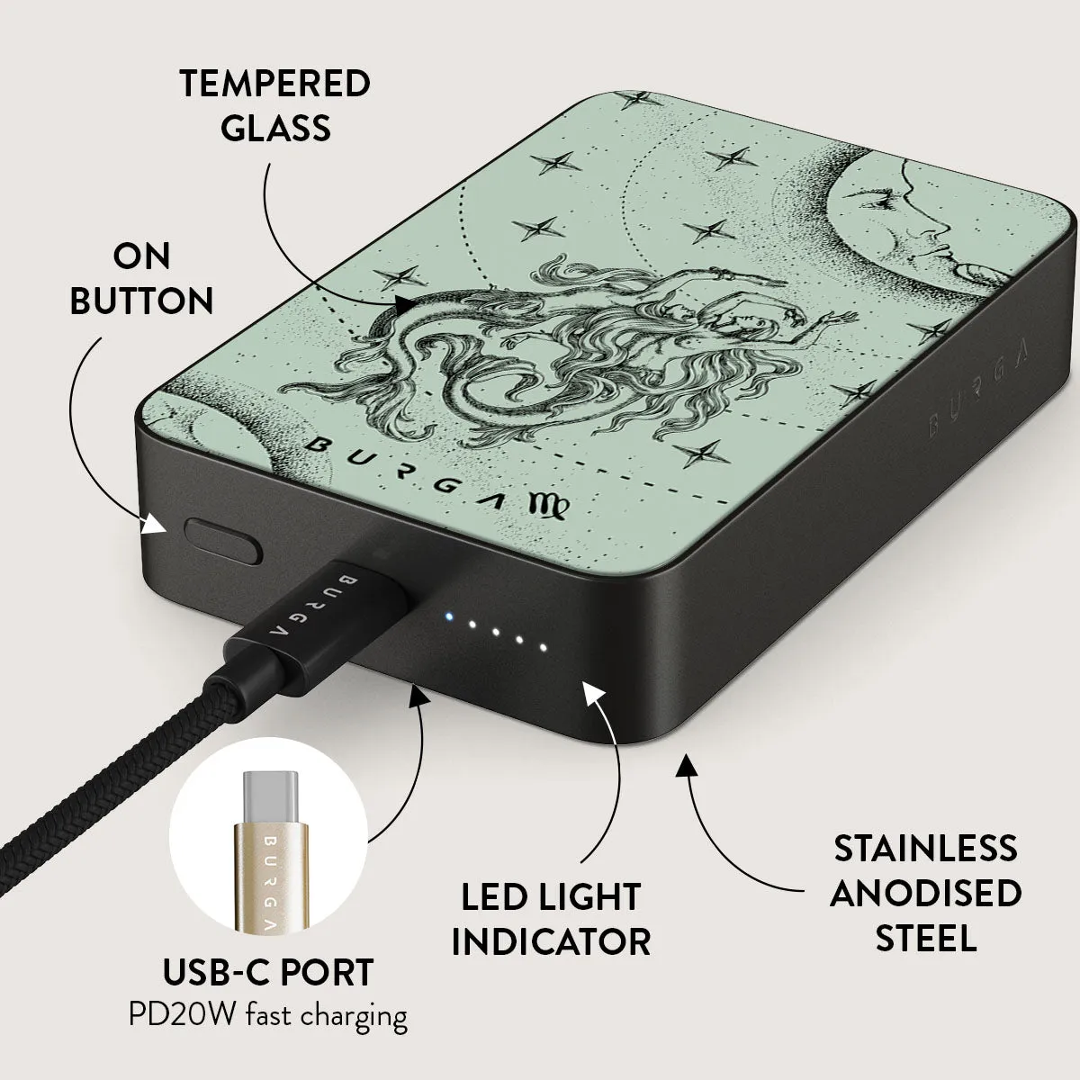 Virgo - Magnetic Power Bank