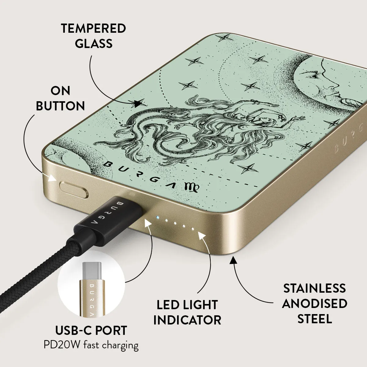 Virgo - Magnetic Power Bank
